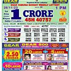 dear lottery sambad